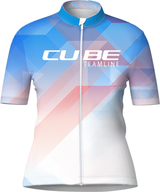 Cube WS Maillot CMPT TEAMLINE manches courtes blanc