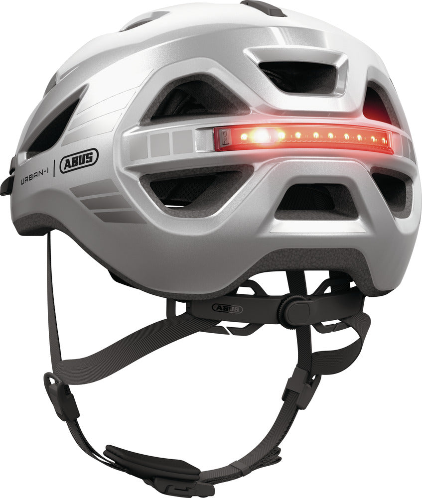 Abus URBAN-I 4.0 Casque urbain signal argent