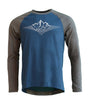 Zimtstern PureFlowz Shirt LS Homme French Navy / Olive Poussiéreux