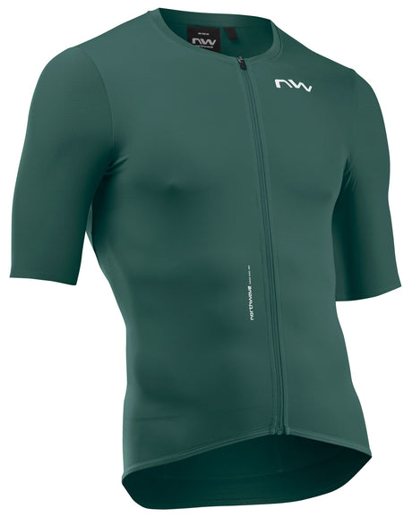 Northwave Essence Maillot Manches Courtes Pétrole
