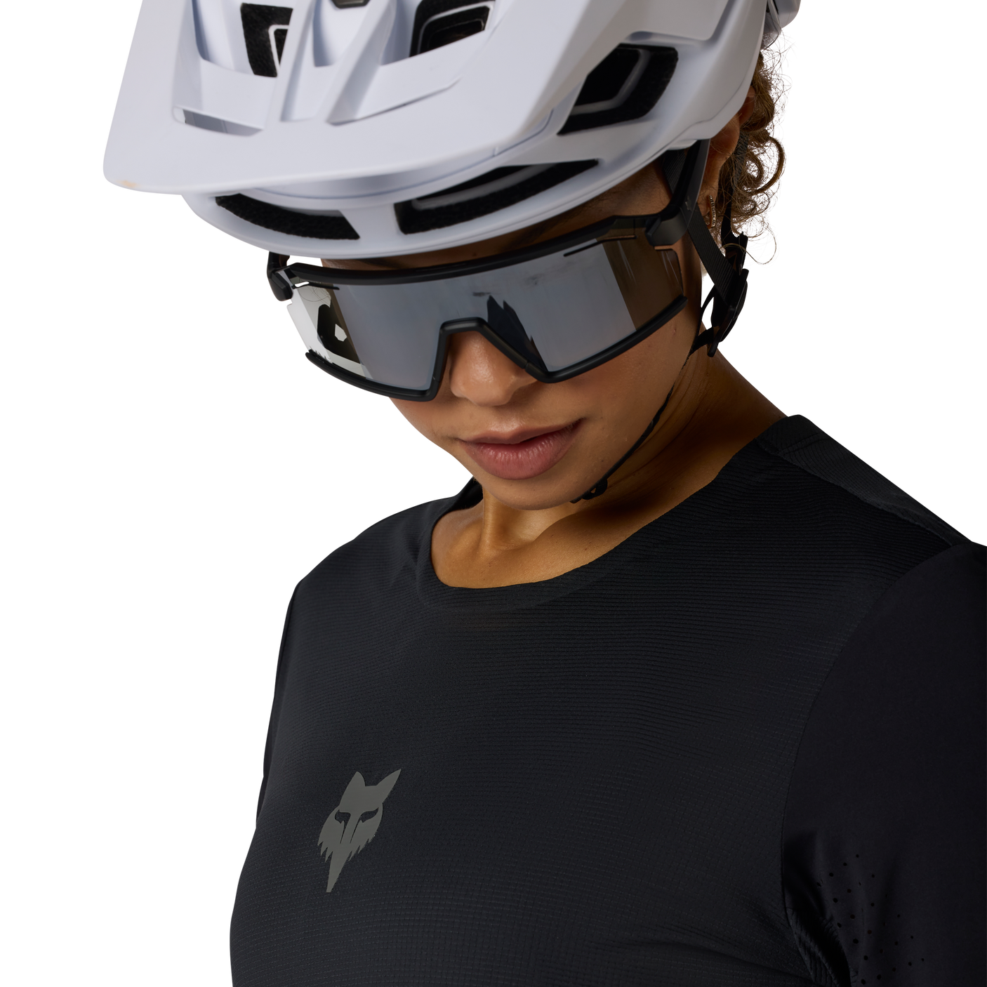 Fox W Flexair LS Maillot Noir