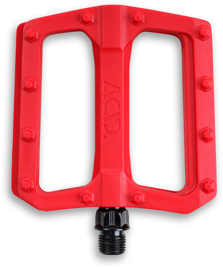 Pédales ACID FLAT C3-ZP rouge