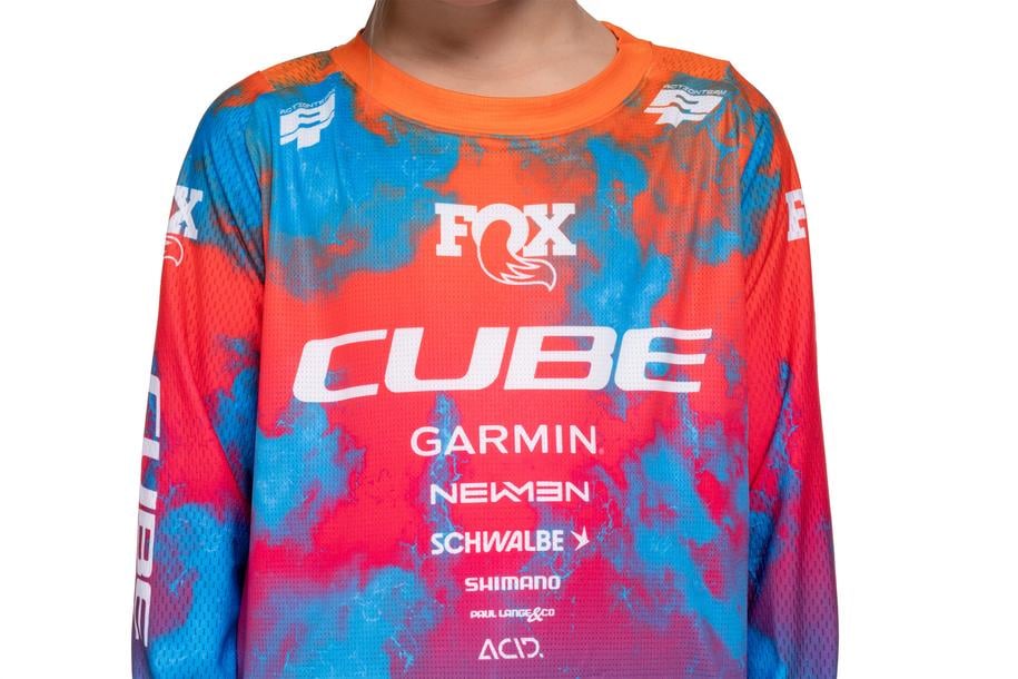 Cube MTB Maillot ROOKIE X Actionteam manches longues black´n´blue