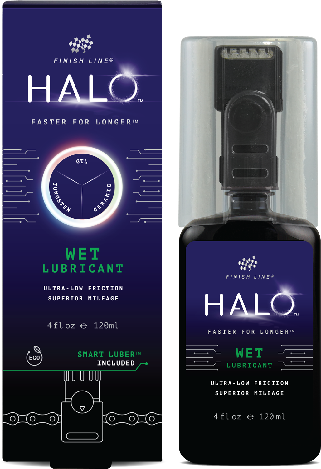 Finish Line HALO Lubrifiant Wet 120ml