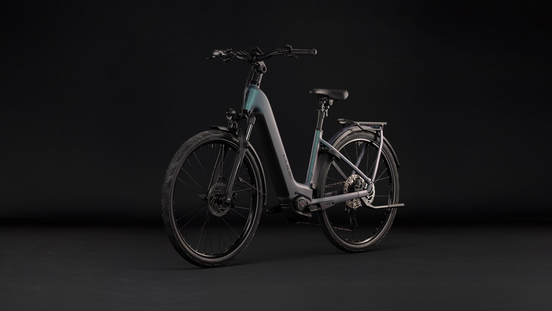 Cube Kathmandu Hybrid Pro 800 Easy Entry vert émeraude´n´black (2027)