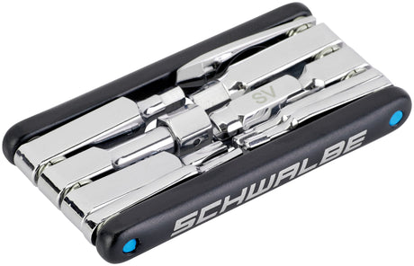 Schwalbe Multitool 2.0 avec outil de valve noir/argent