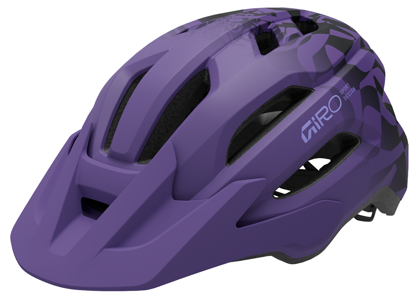 Giro Fixture II Y Casque junior matte purple rush
