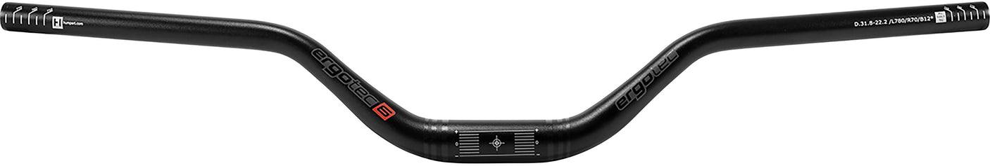 Humpert Ergotec Riser 70 Guidon Ø31,8mm 12° noir