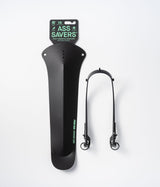 Ass Savers WGS-2 Win Wing Garde-boue arrière Gravel noir à pois