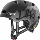 uvex Kid 4 Style Mips Casque enfant Dirt Black Mat