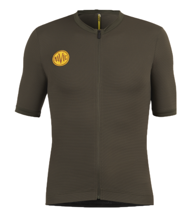Maillot Mavic Heritage M Vert Armée