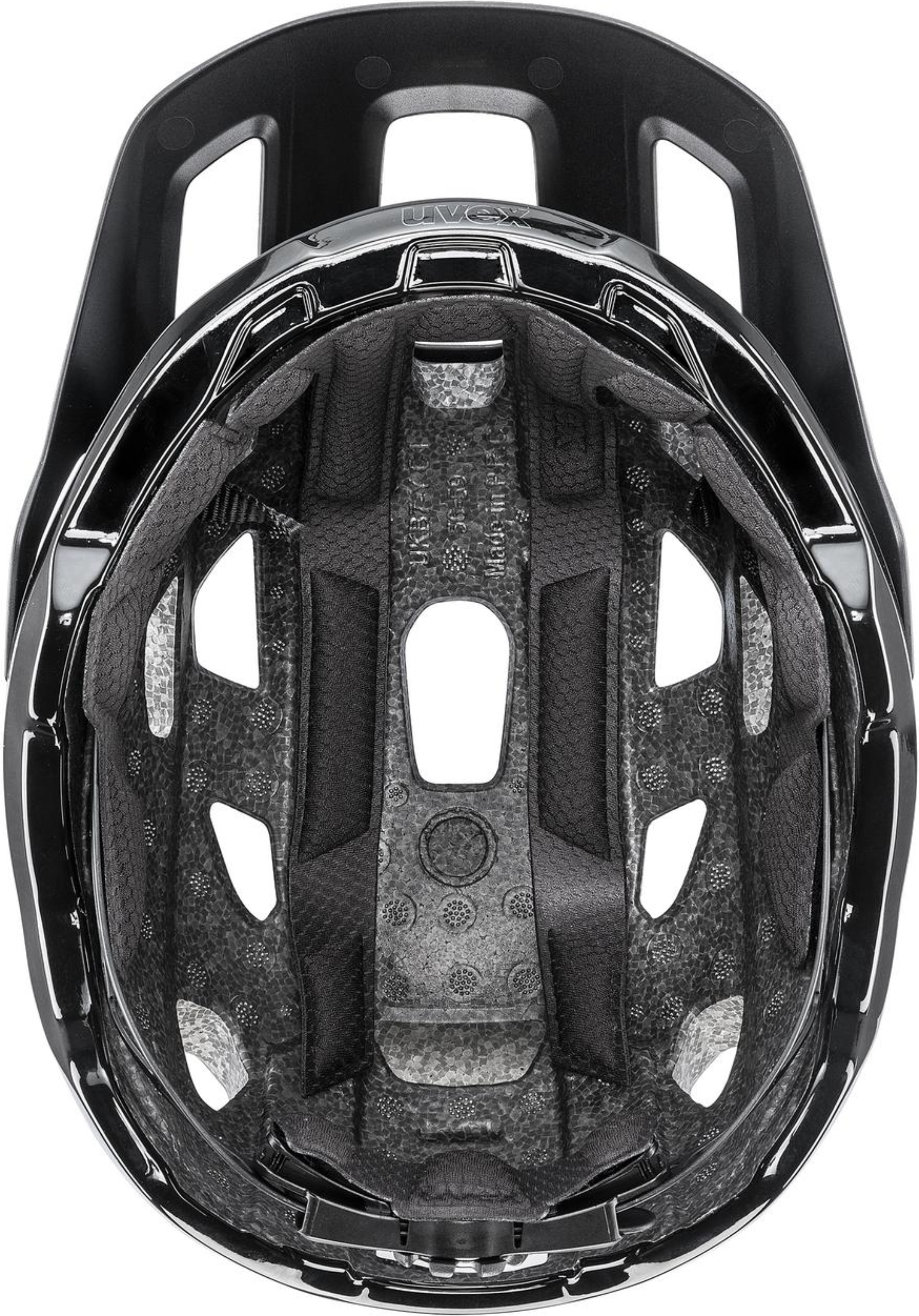 uvex React Casque VTT Noir Mat