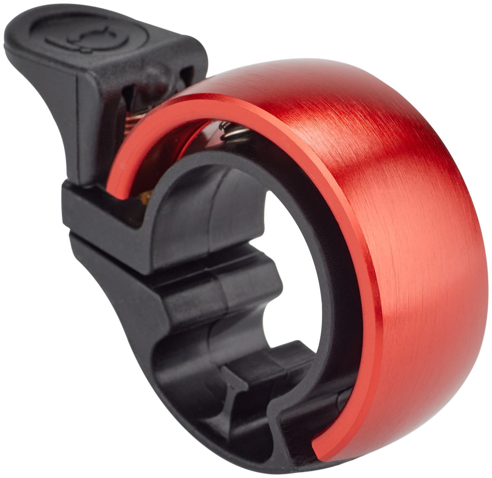 Knog Oi Classic sonnette de vélo noir/rouge