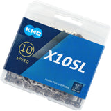Chaîne KMC X10SL Ti-N 10 vitesses argentée