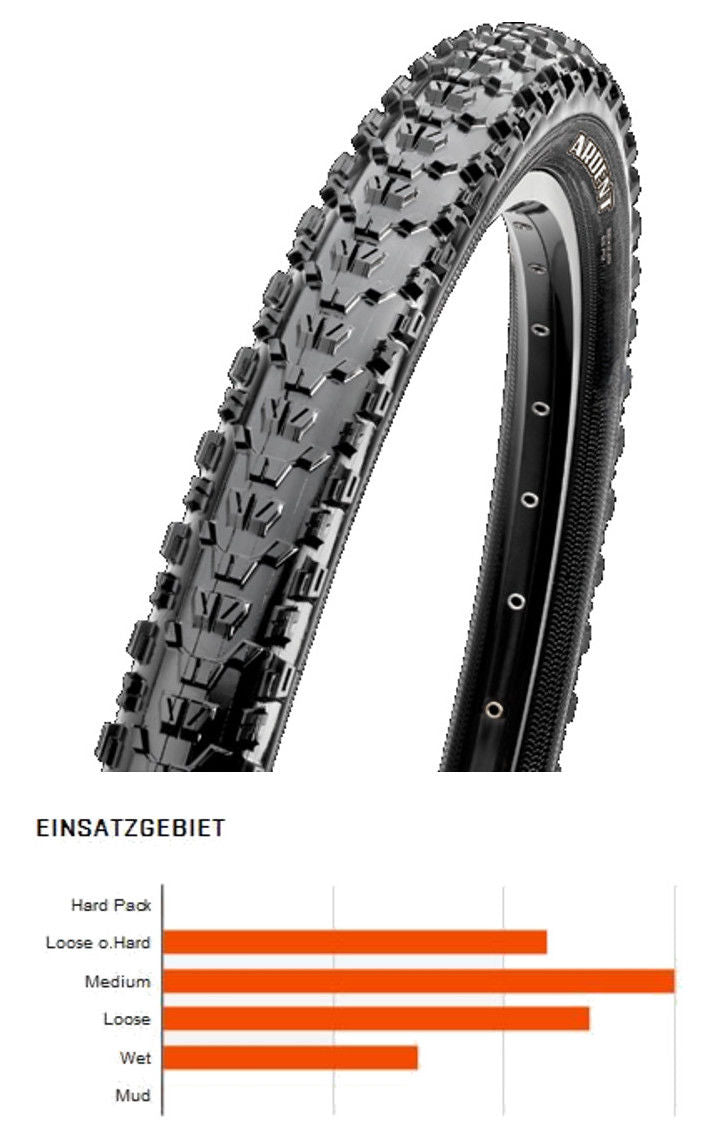 Maxxis Ardent pneu pliant 27,5x2,25" MPC SilkShield E-Bike VTT