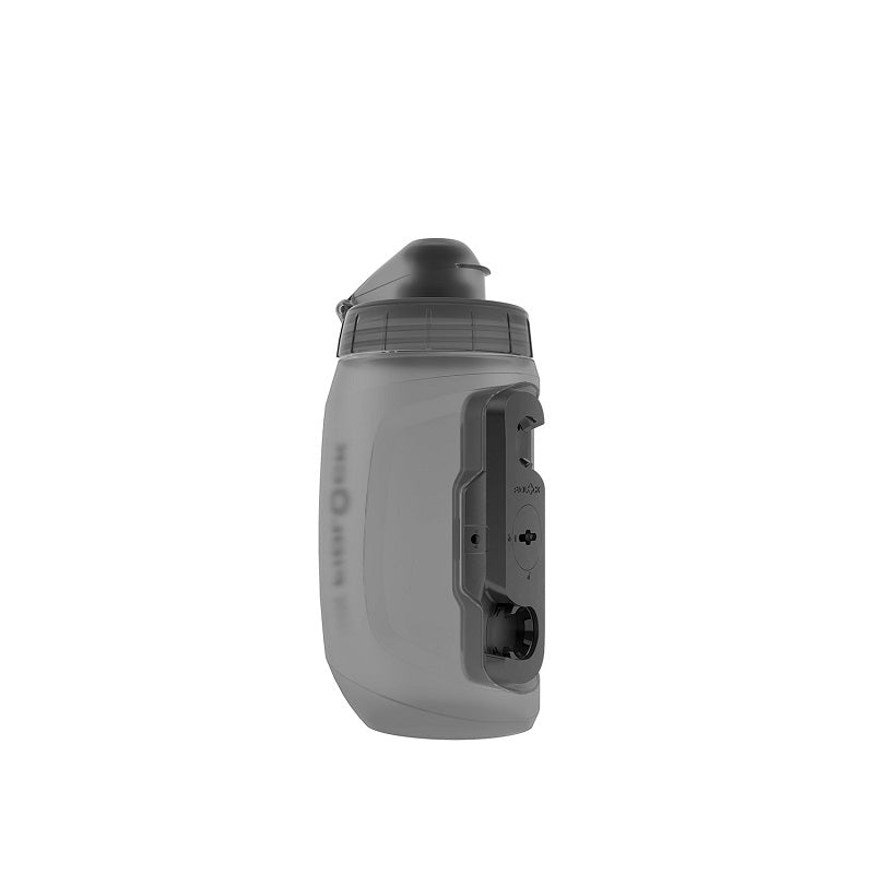 Fidlock Twist Single Bottle 450 incl. élément de connexion transparent/noir