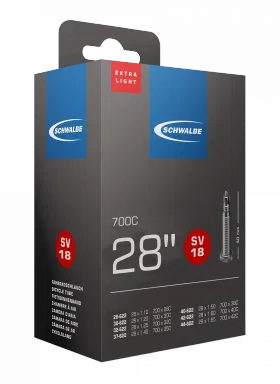 Schwalbe No. 18 Chambre à air 28" Extra Light