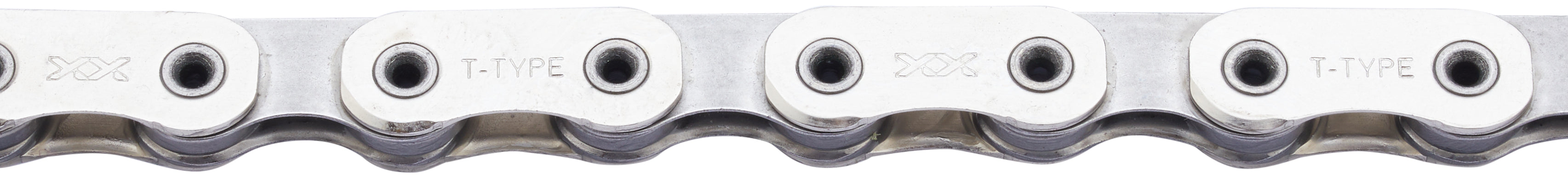 SRAM XX Eagle T-Type chaîne 12 vitesses 126 maillons incluant PowerLock argenté