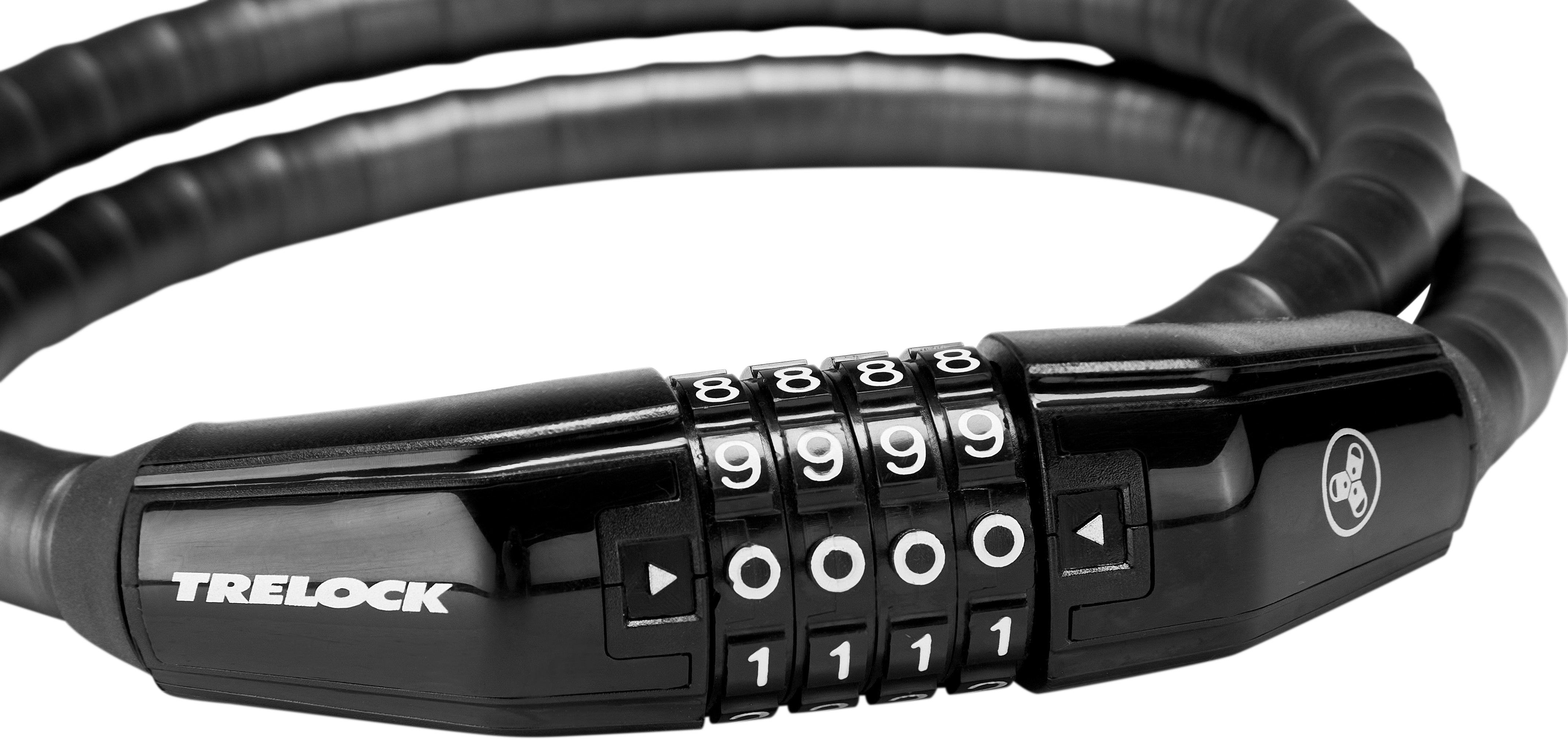 Trelock PK 260/100/15 Code câble antivol noir