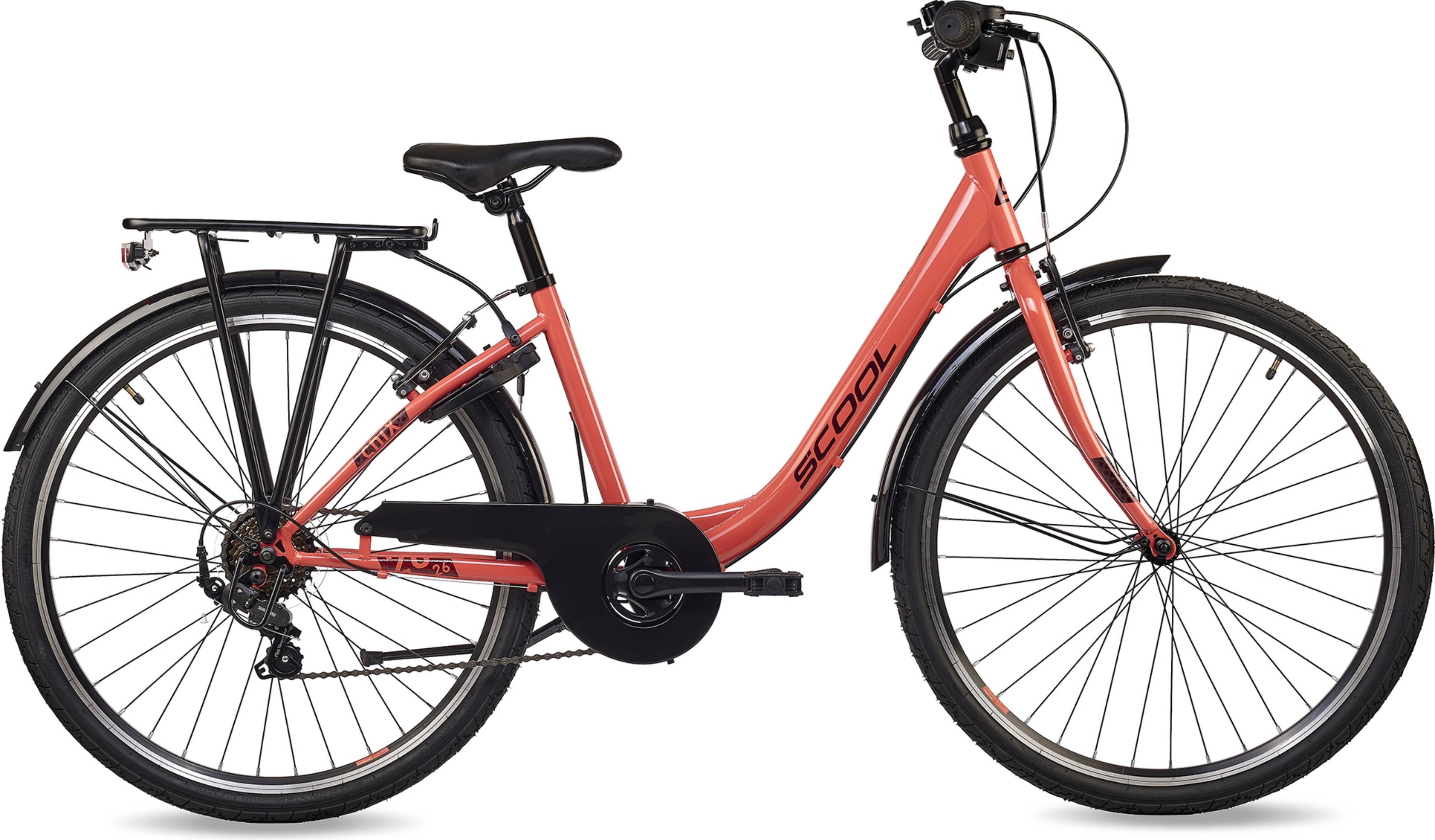 ZZYZX chiX 26-K6 Corail/Rouge foncé