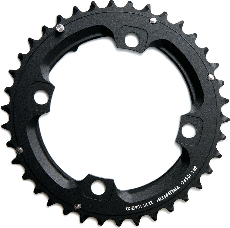 SRAM plateau VTT 2x10 vitesses, pic long, noir