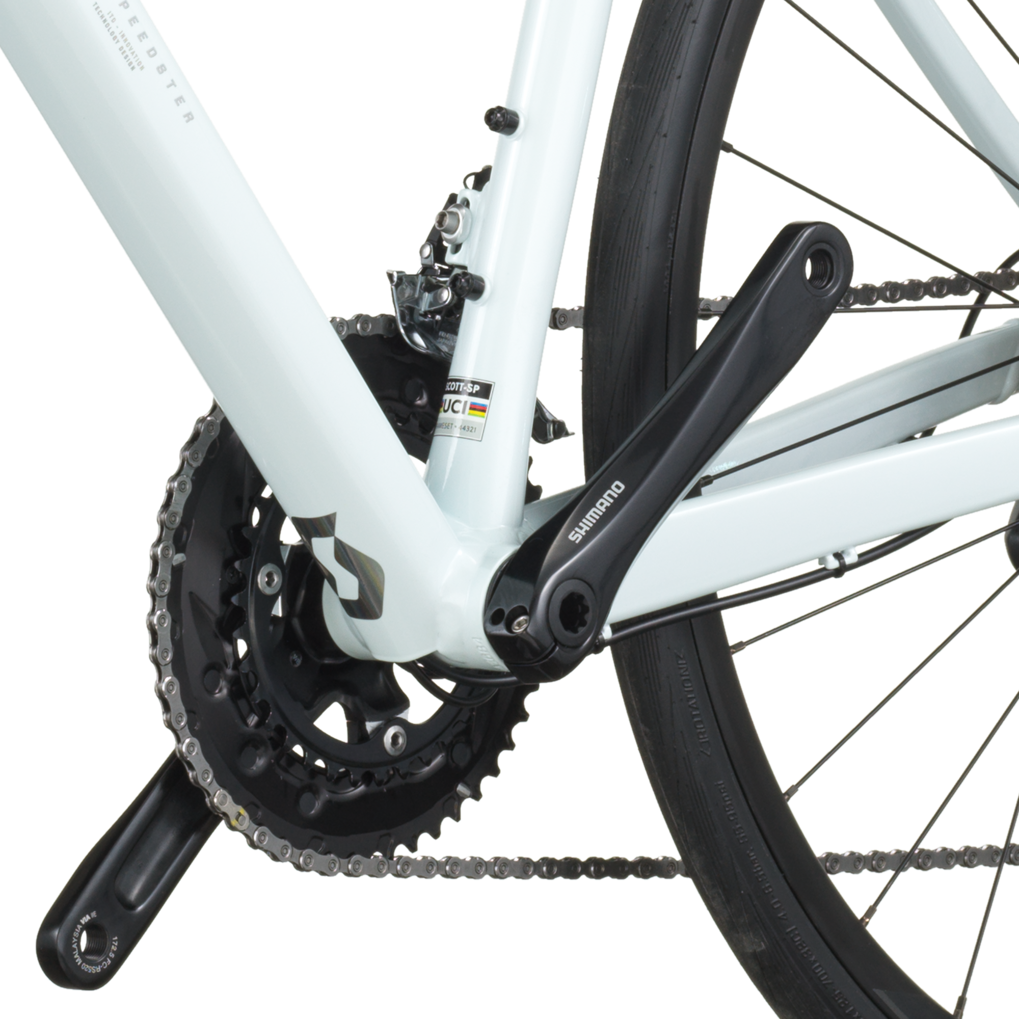 Scott Speedster 10 blanc cumulus