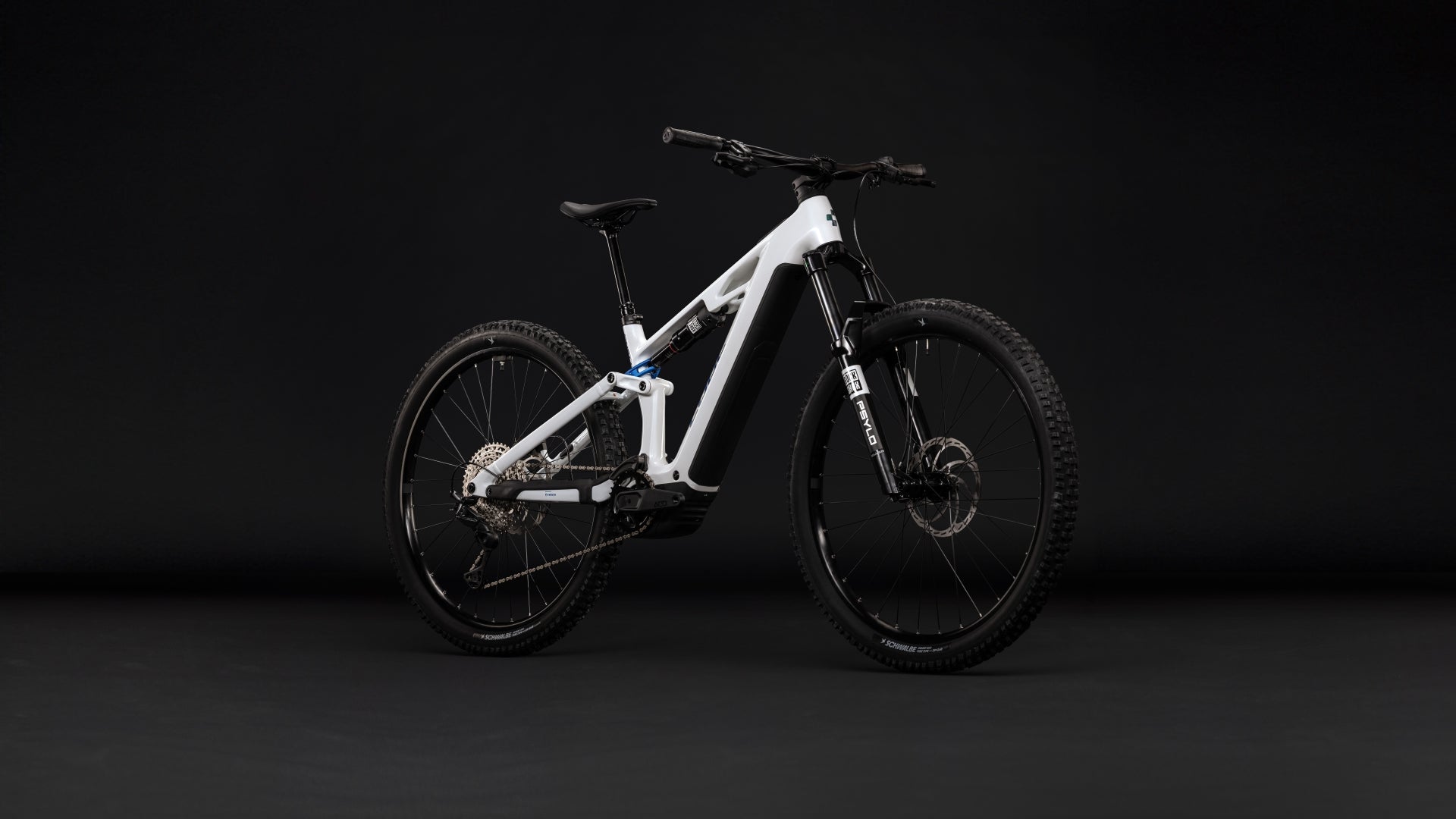 Cube Stereo Hybrid ONE44 HPC Pro 800  blanc métallique´n´bleu (2027)