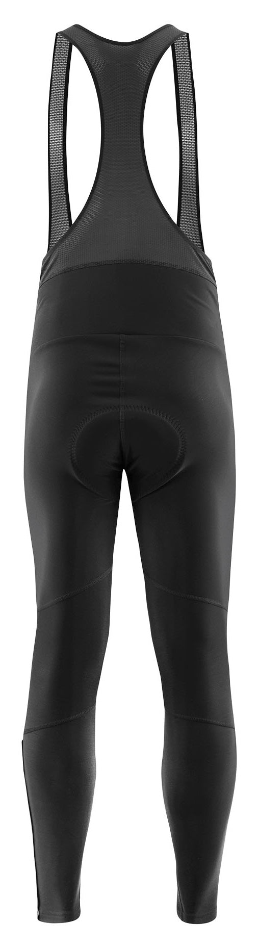 Löffler M Collant à bretelles vélo Thermo Élastique Noir