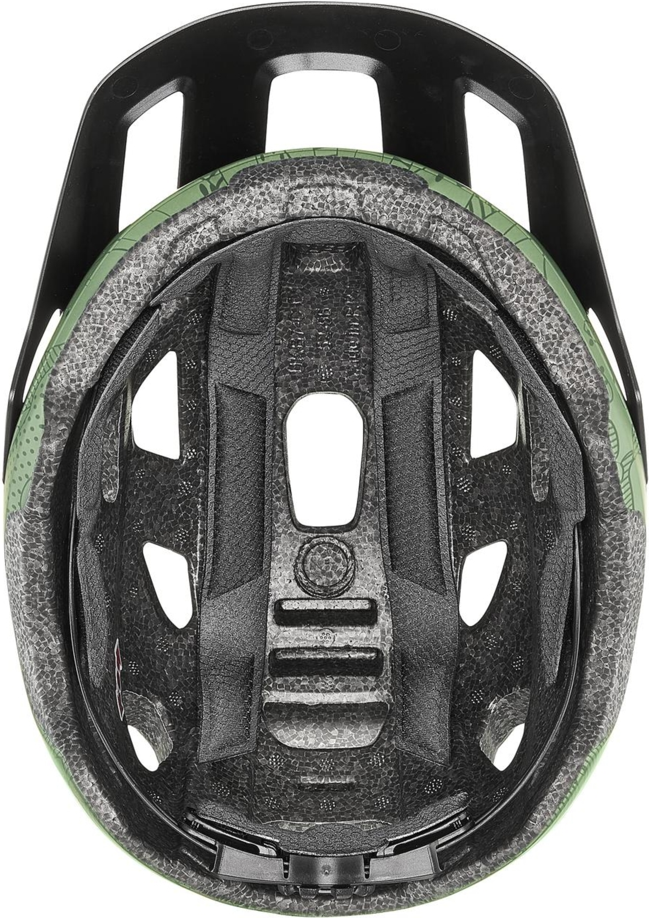 uvex React Jr. Casque enfant Vert mousse Altimeter mat