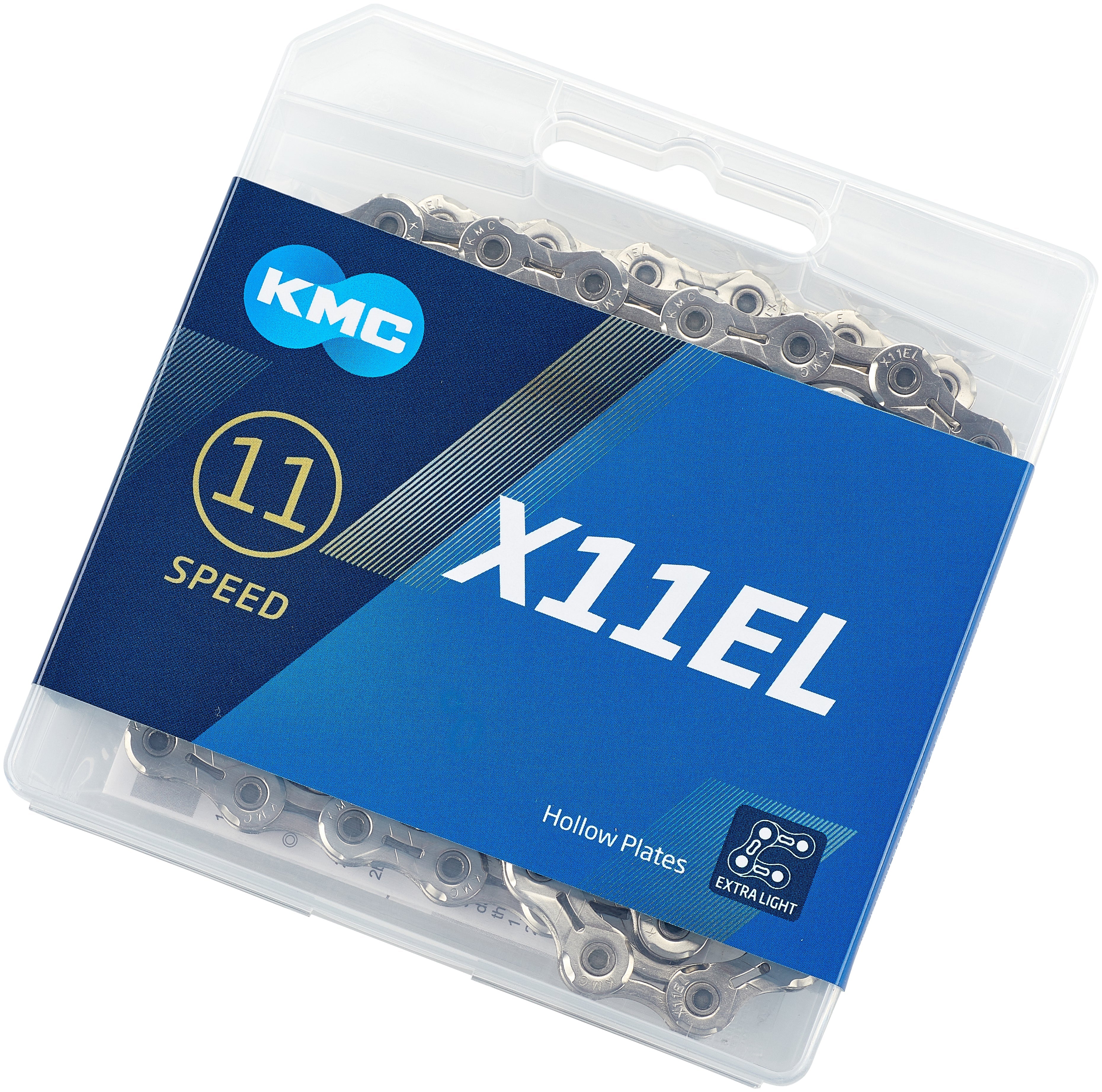 Chaîne KMC X11EL 11 vitesses argent
