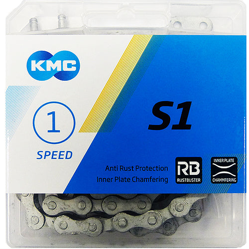 KMC chaîne S1 WIDE RB 1 vitesse, 112 maillons