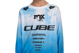 CUBE MTB Maillot ROOKIE X Actionteam manches longues topas bleu