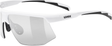 uvex Aerios V lunettes de vélo Blanc / Fumé