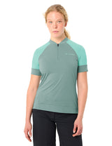 VAUDE Women's Altissimo Q-Zip Shirt fougère poussiéreuse uni