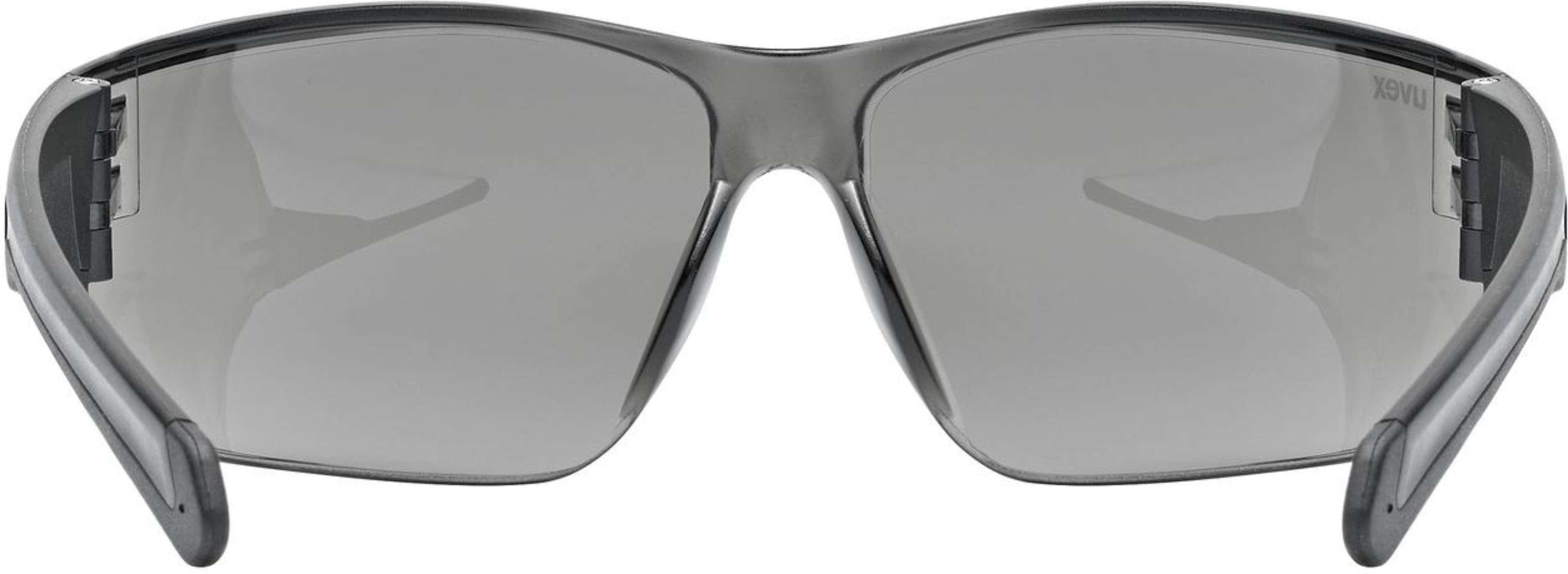 uvex Equate Lunettes de vélo Noir Mat / Fumé