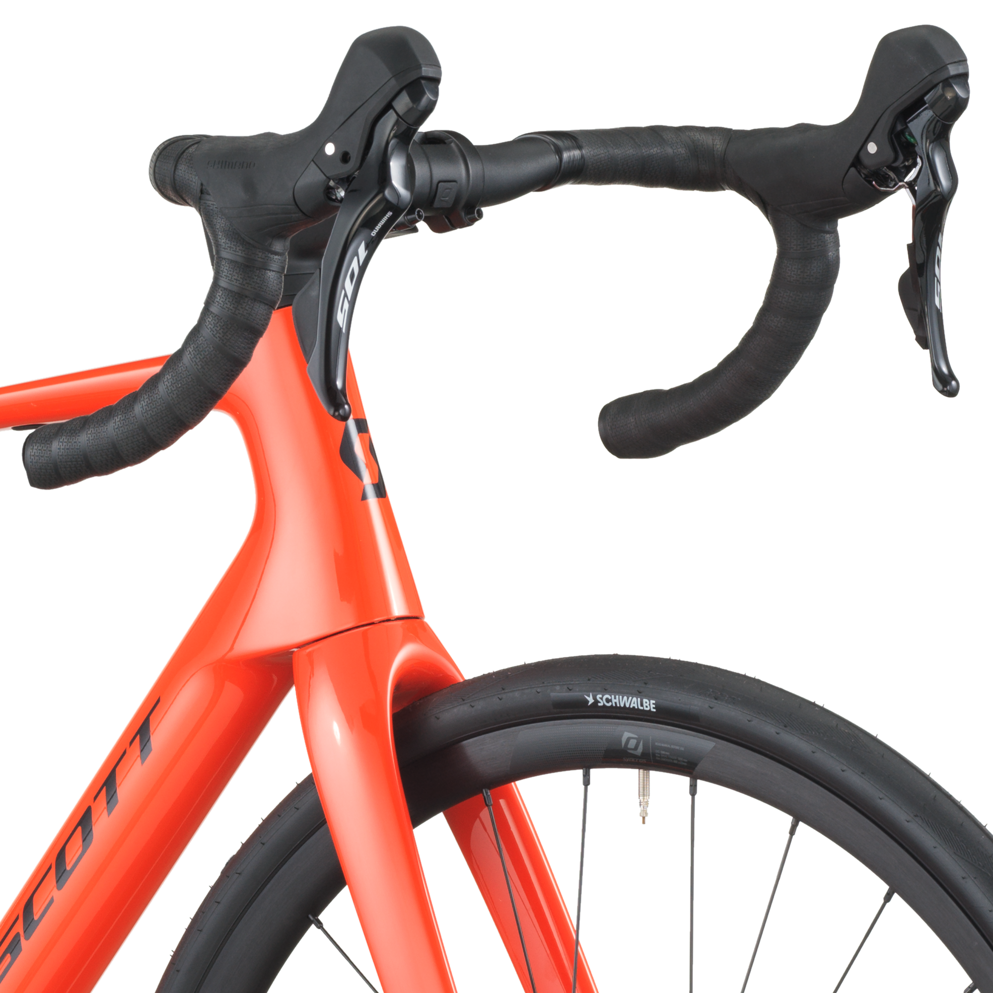 Scott Addict 50 orange flamme