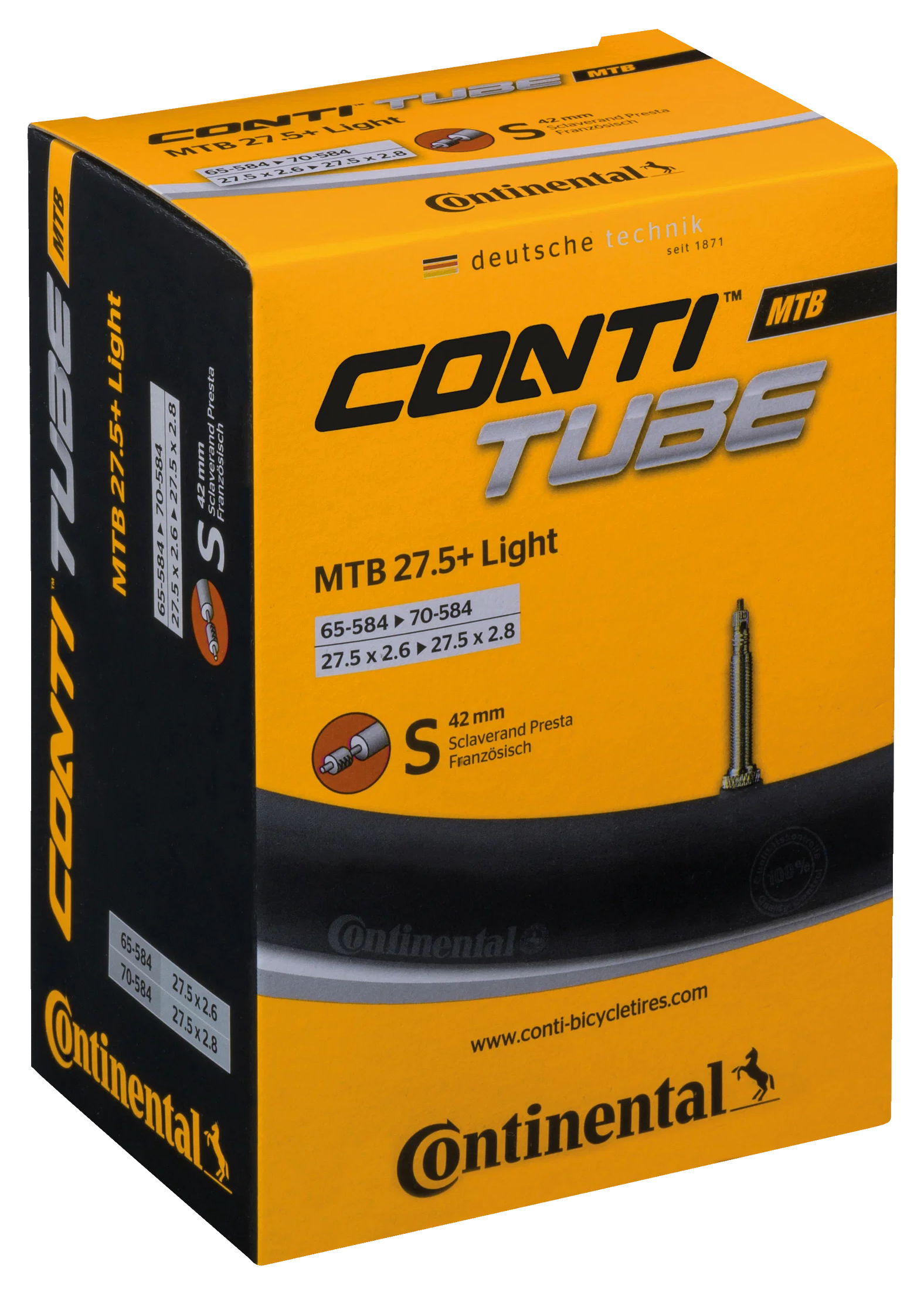Continental VTT 27,5 + chambre à air
