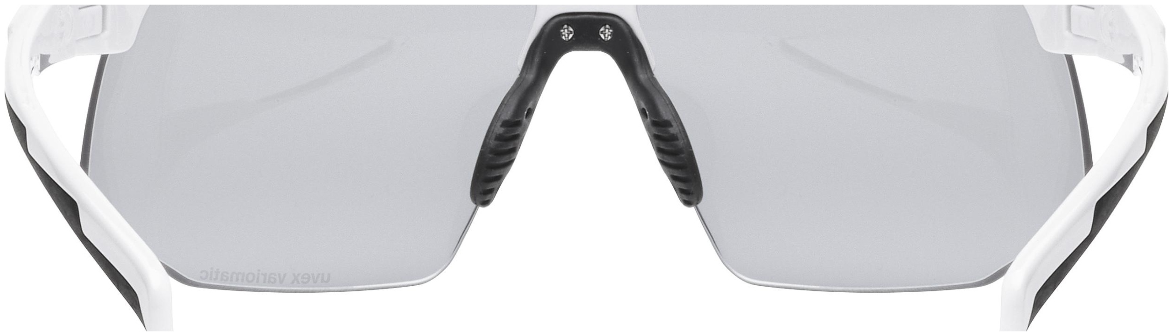 uvex Aerios V lunettes de vélo Blanc / Fumé