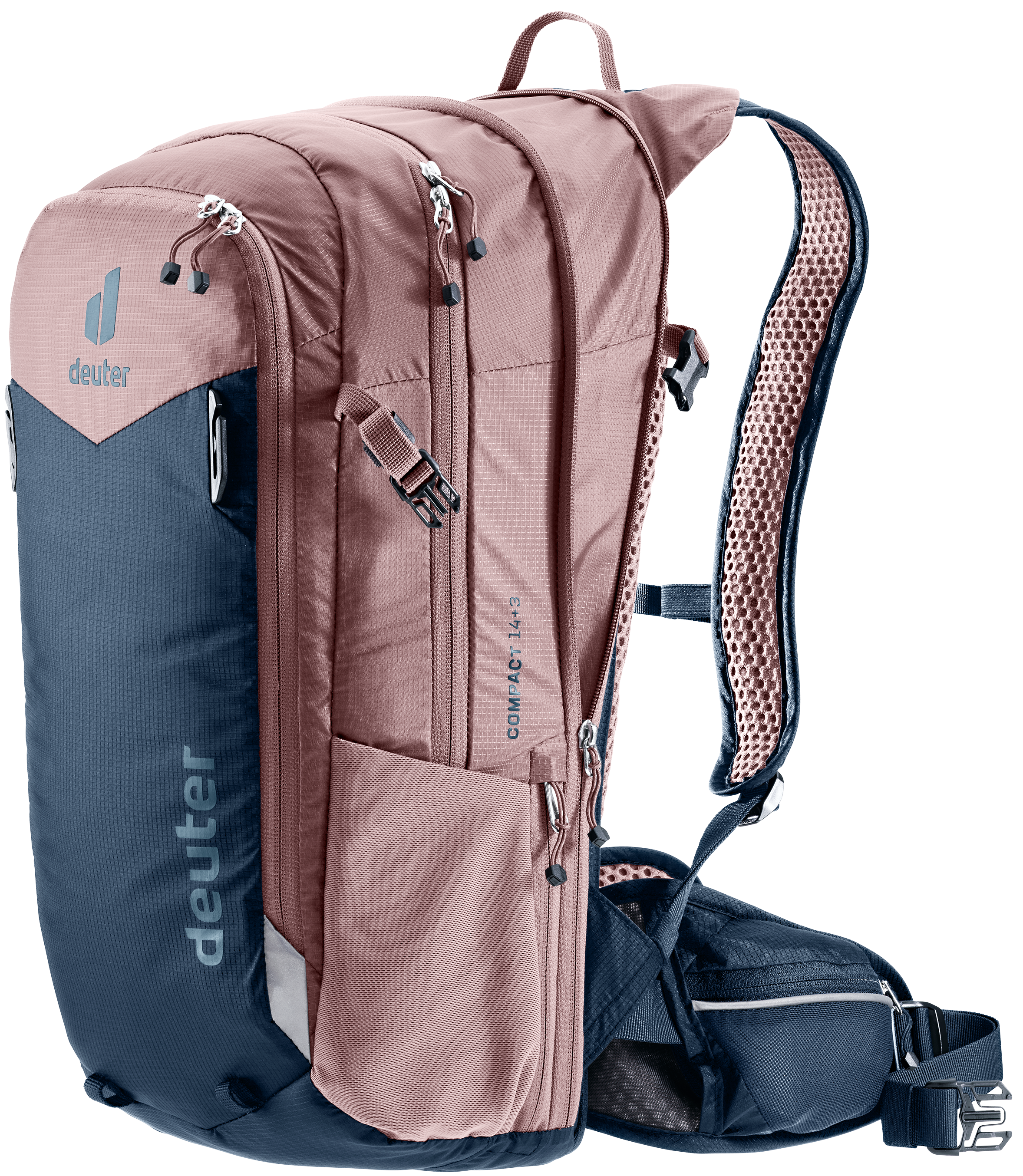 deuter Compact 14+3 sac à dos vélo ink-ashrose