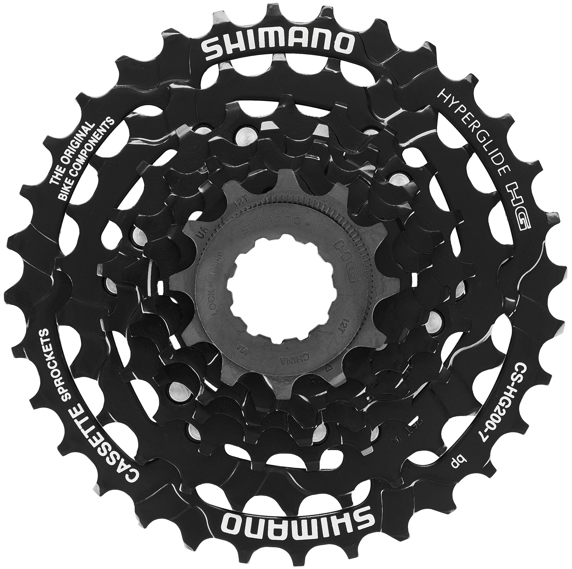Cassettes y piñones Compatible con Cadenas de Bicicleta de montaña Shimano Tourney TX HG200 CS 7 Cassettes y piñones Compatible con Cadenas de Bicicleta de montaña Shimano Tourney TX HG200 CS 7