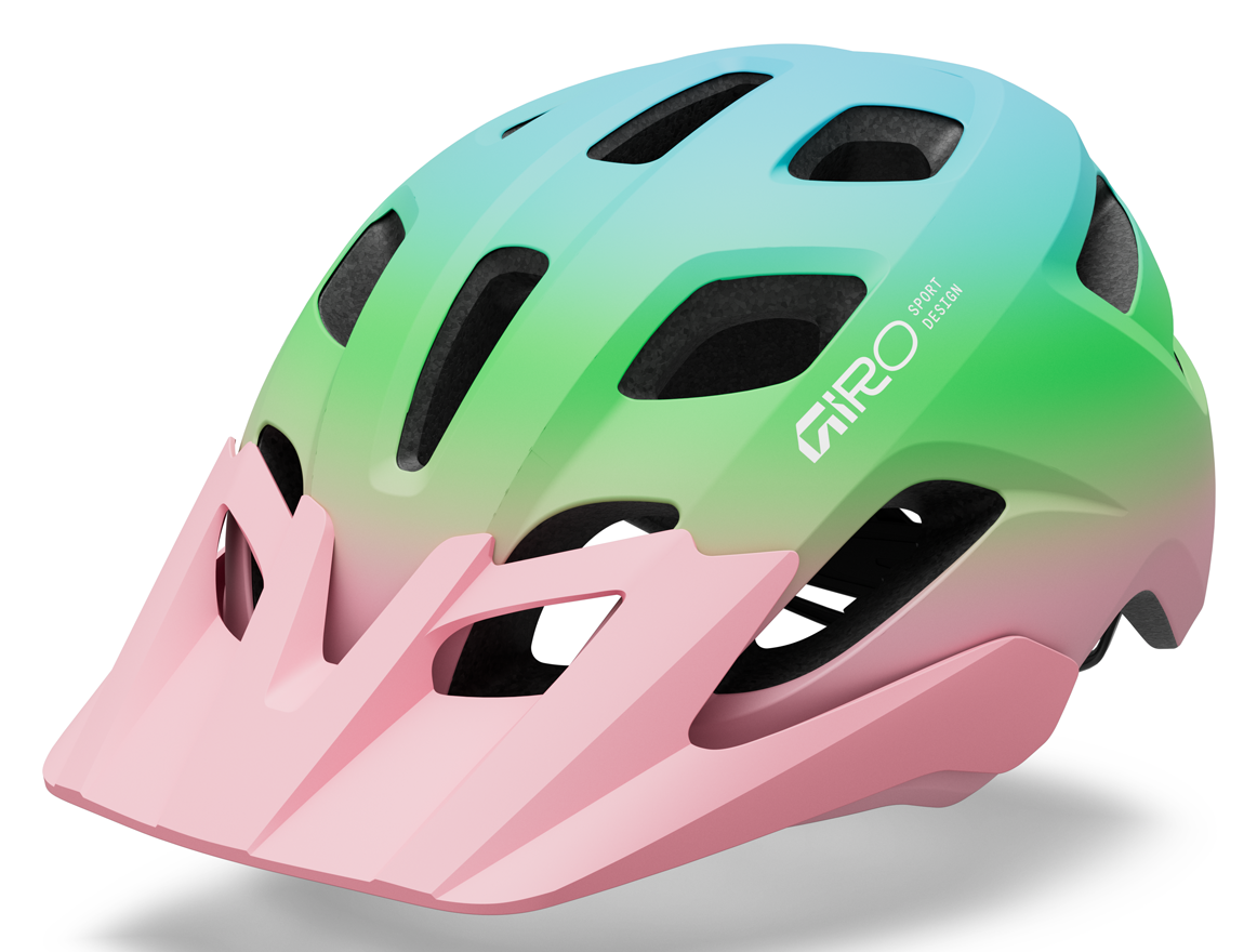 Giro Tremor Child casque enfant mat rose/vert