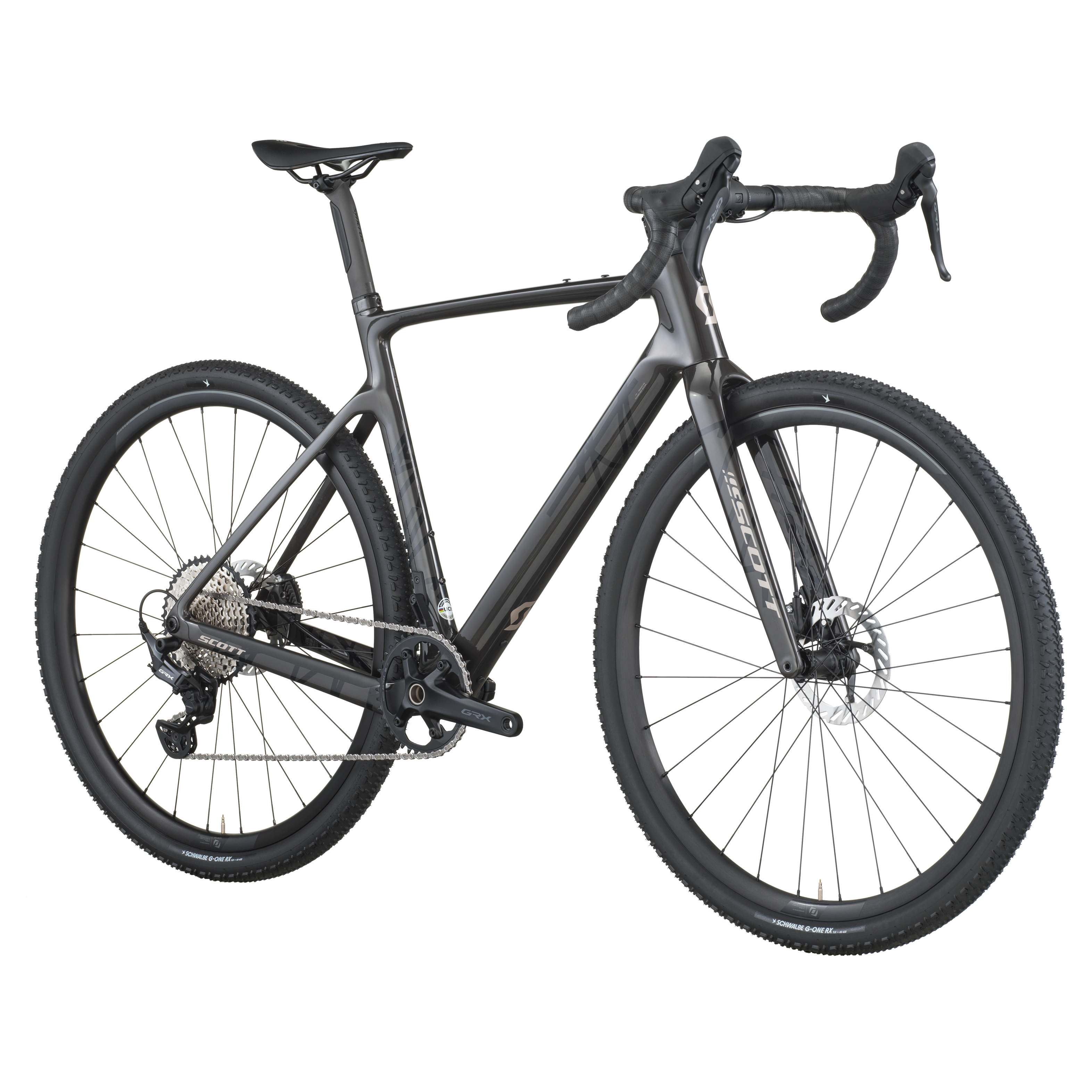 Scott Addict Gravel 30 carbone noir