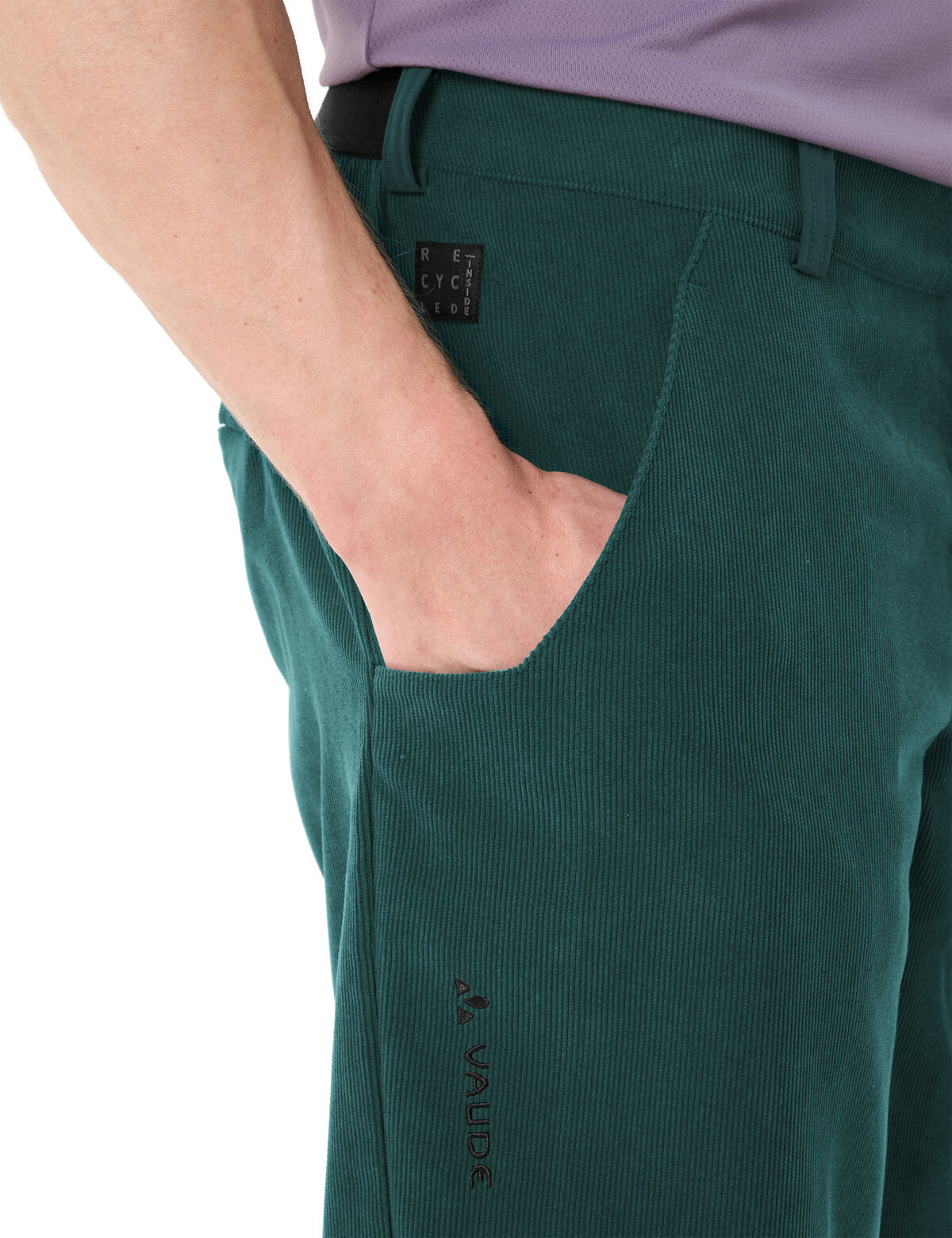 VAUDE Short Loamer Base Cord pour homme deep pond