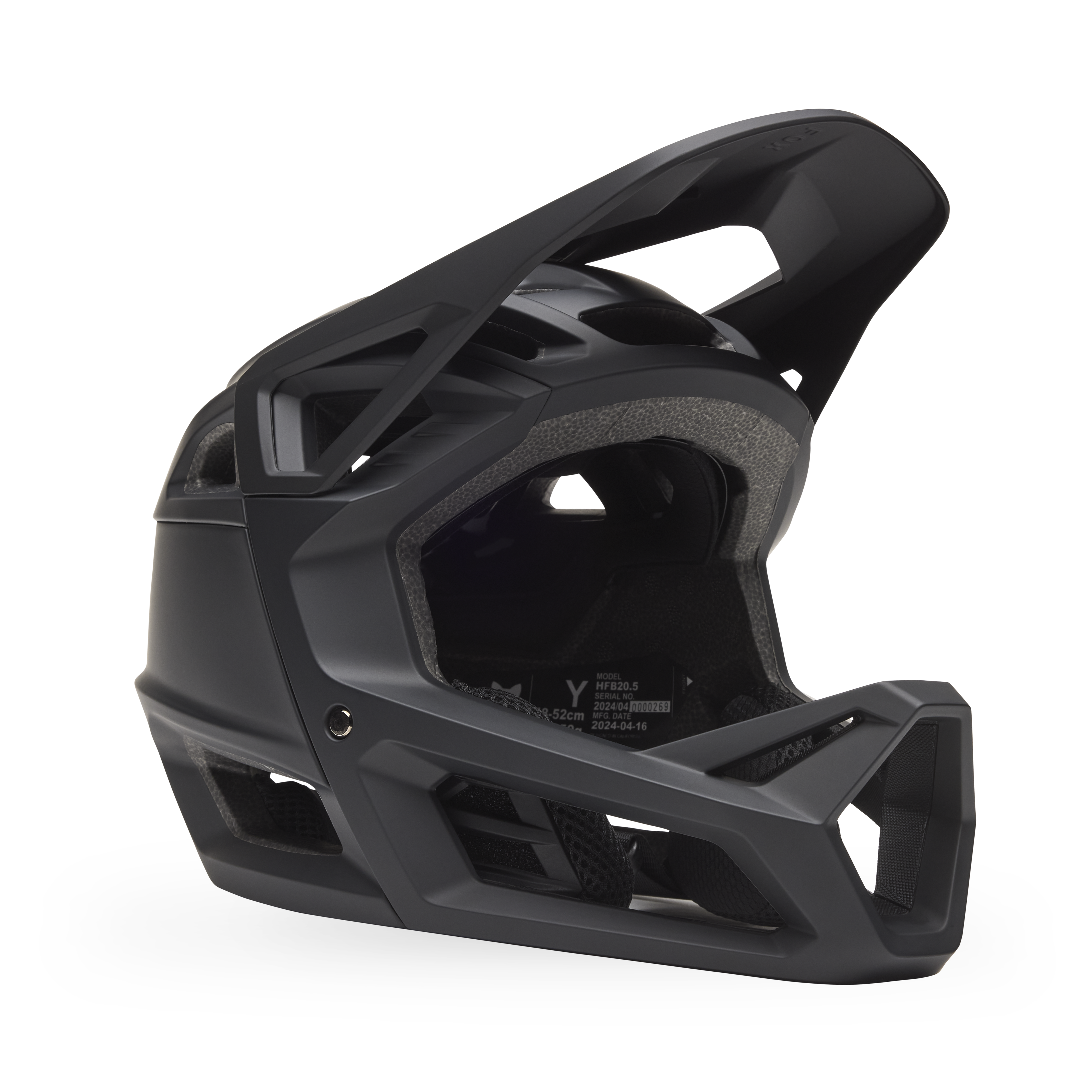 Fox YTH Proframe Casque intégral Mat noir