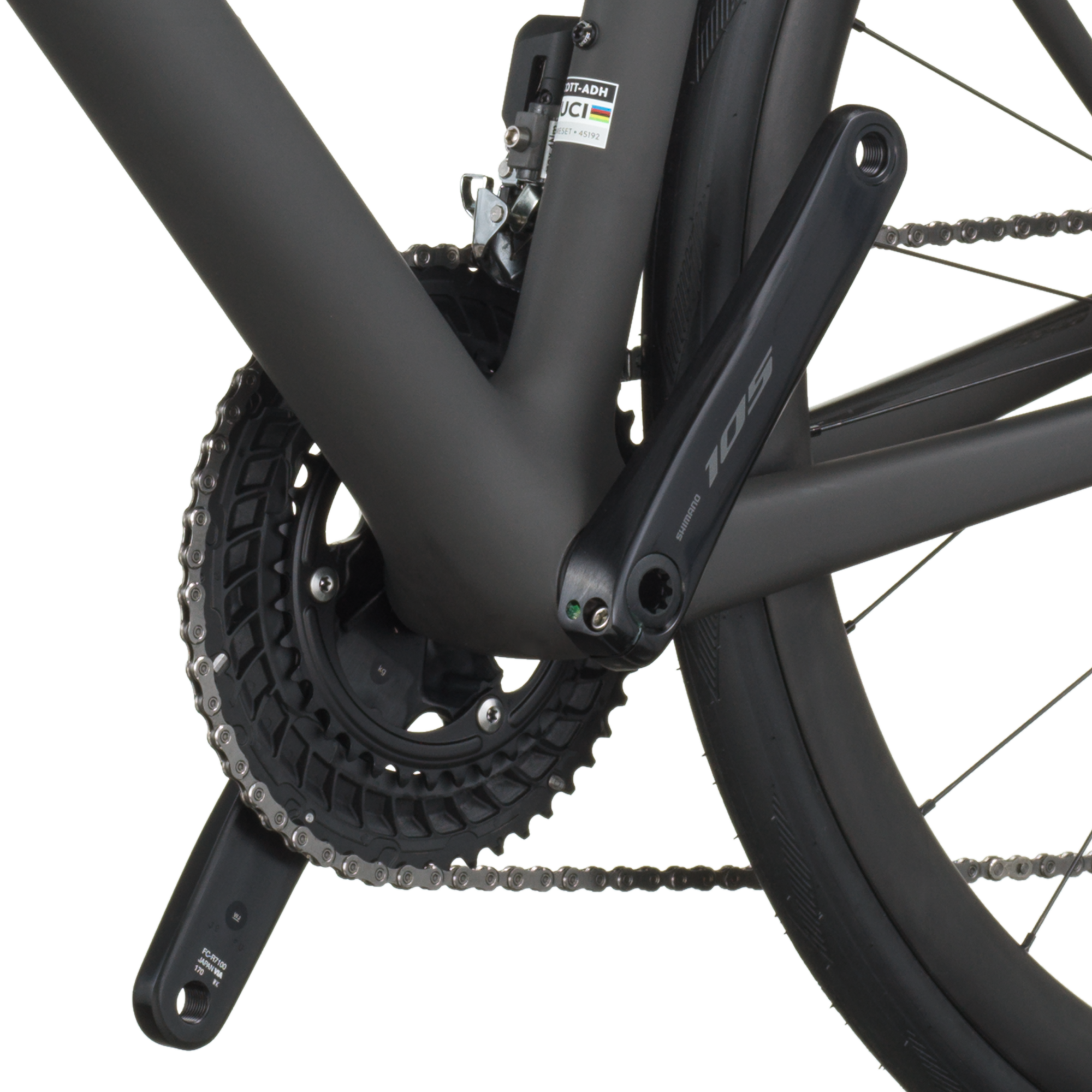 Scott Addict RC 30 vert givré/noir carbone