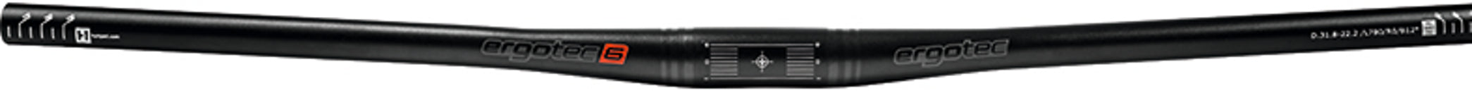 Humpert Flatbar Guidon Ø31,8mm 780B Alu noir