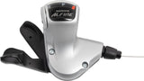 Shimano Alfine SL-S503 Rapidfire Plus levier de vitesses 8 vitesses droit argenté