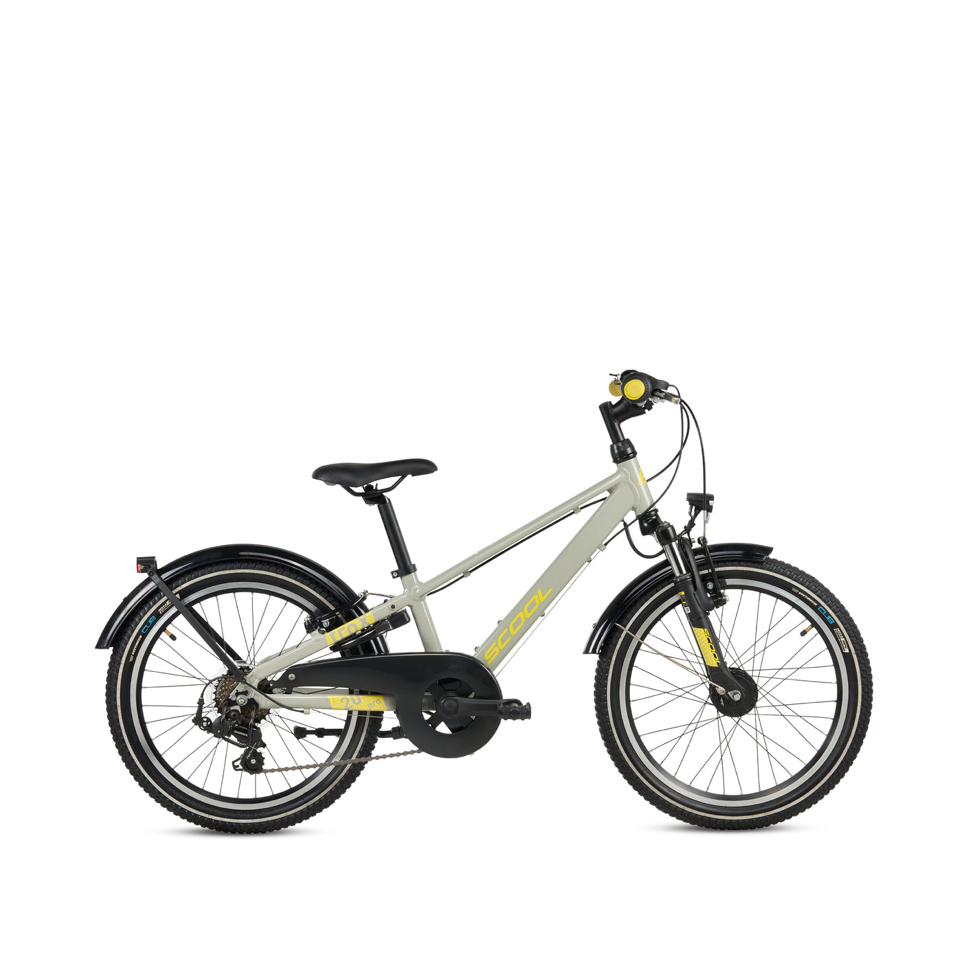 S'cool troX pro 20-K7 Gris Caillou/Jaune