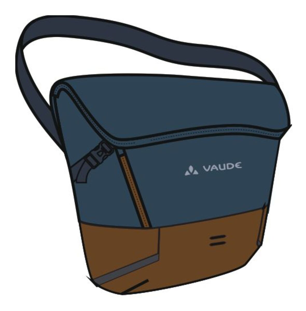 VAUDE CityMe Bike II blau
