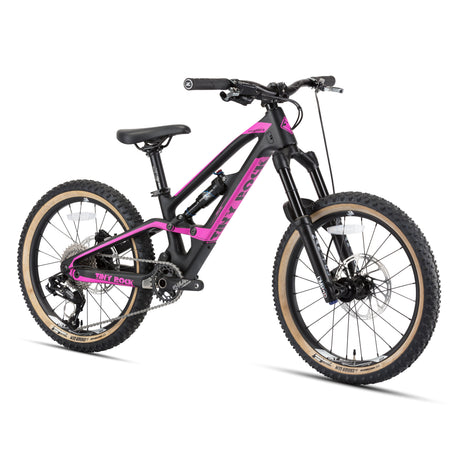 Tiny Rock 20" Master S Carbon Mattschwarz/Rosenrot (2025)